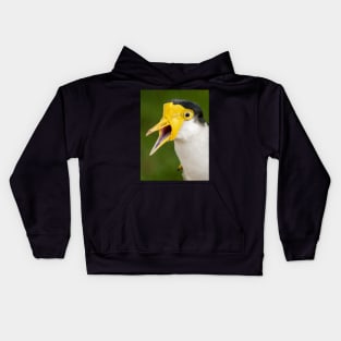 Australian Masked Lapwing (Plover) Kids Hoodie